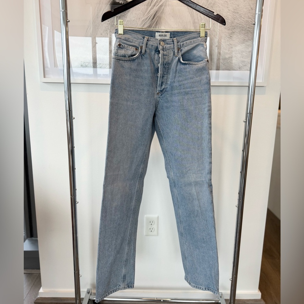 AGOLDE Straight Leg Jeans